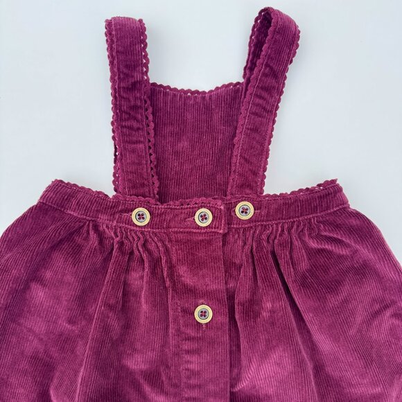 Jamie Kay NWT Corduroy Pinafore | Deep Purple | 2Y - Picture 7 of 7